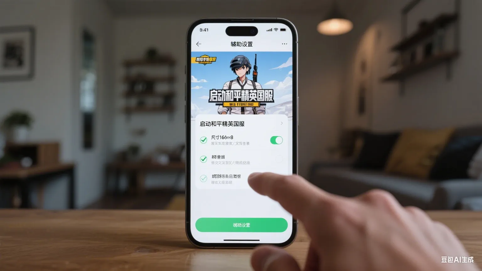 和平精英挽筝辅助：和平国服直装版雷达范围多功能助手，助力玩家掌控战场