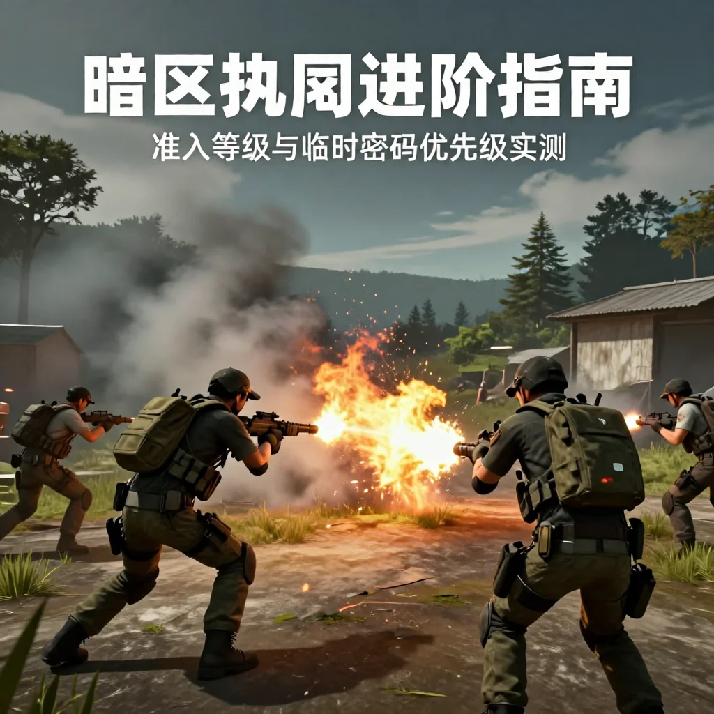 暗区突围跑刀进阶指南 准入等级与临时密码优先级实测