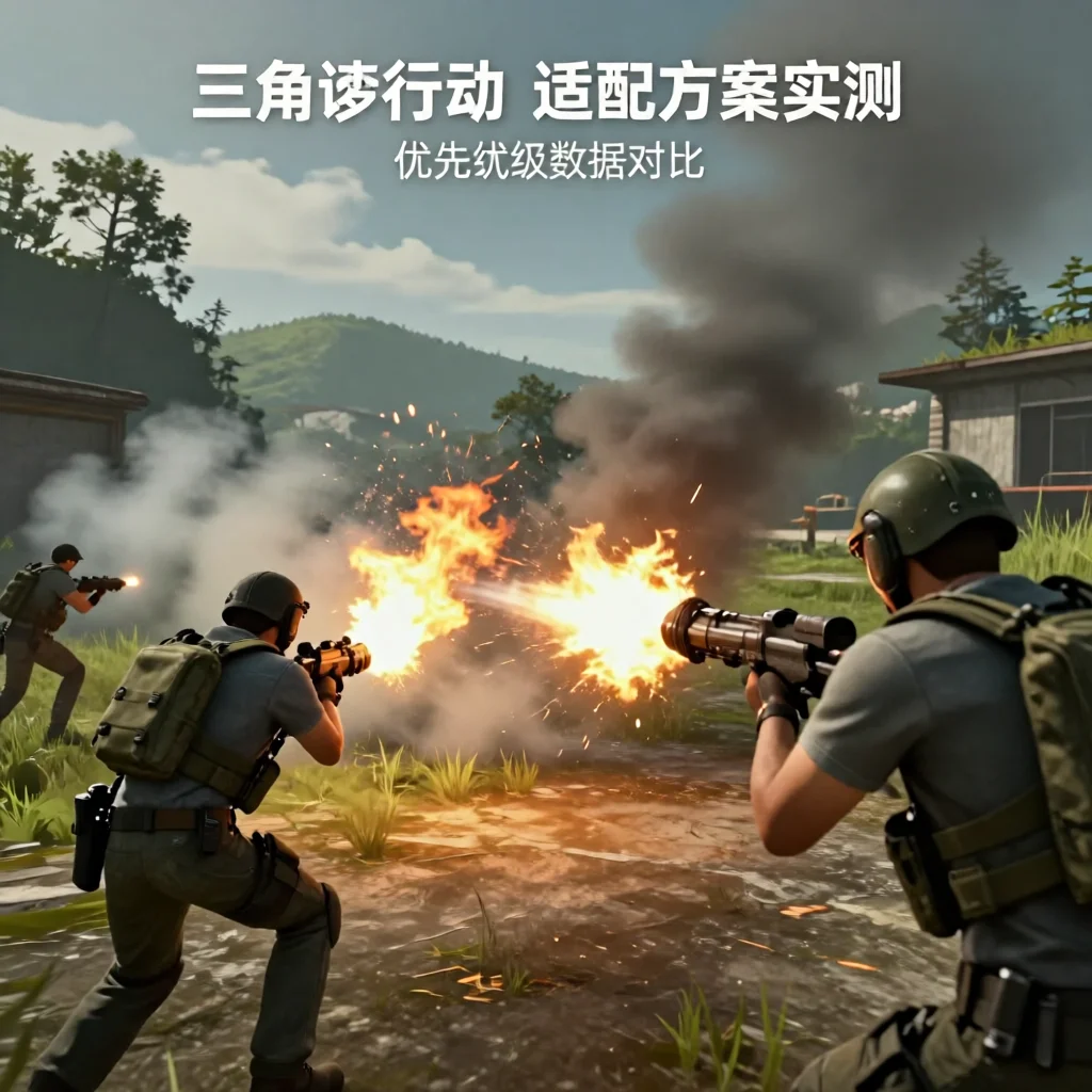 三角洲行动投掷物适配方案实测 烟雾弹燃烧瓶闪光弹优