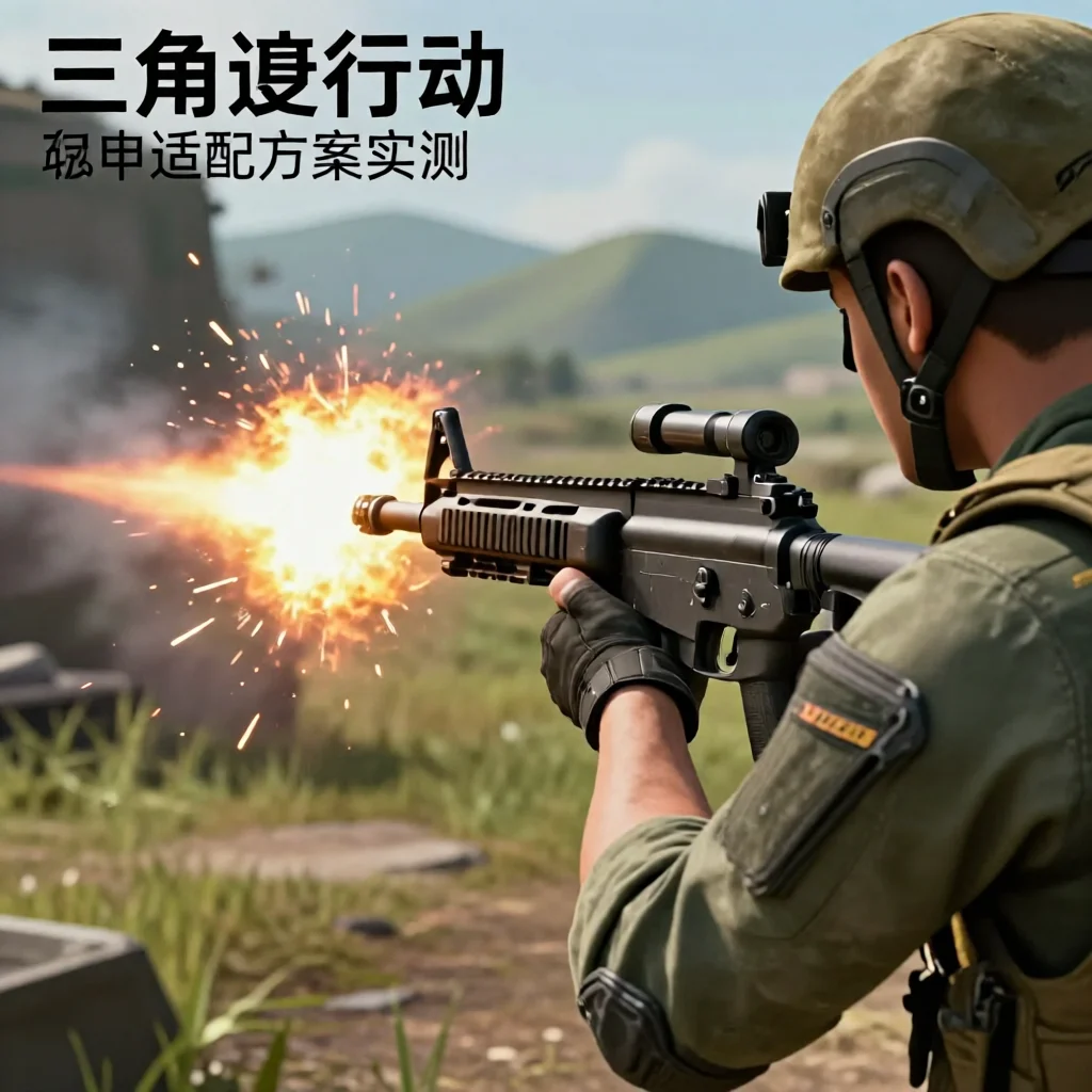 三角洲行动M4A1不同护甲方案弹道对比实测数据图